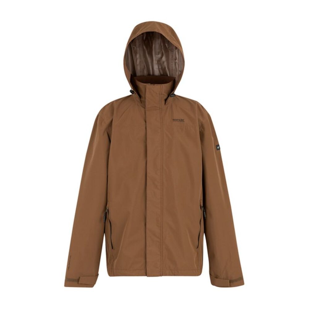 Regatta Mens Matt II Waterproof Jacket / Nut Brown